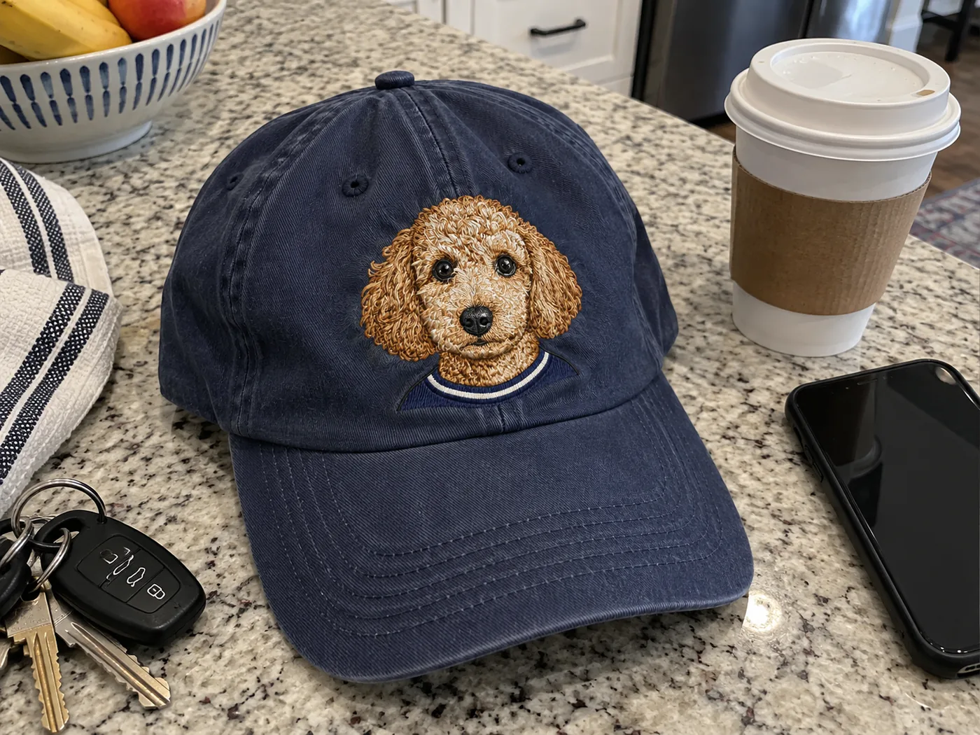 The House Mascot cap, front